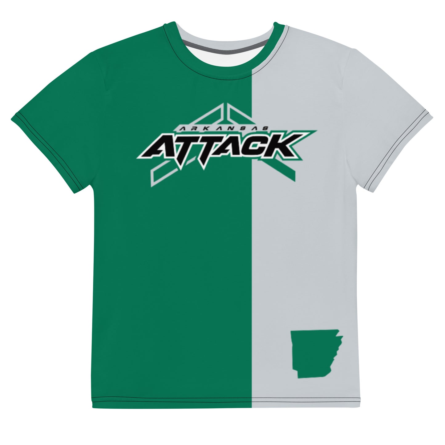 Attack Split Youth crew Neck T-shirt