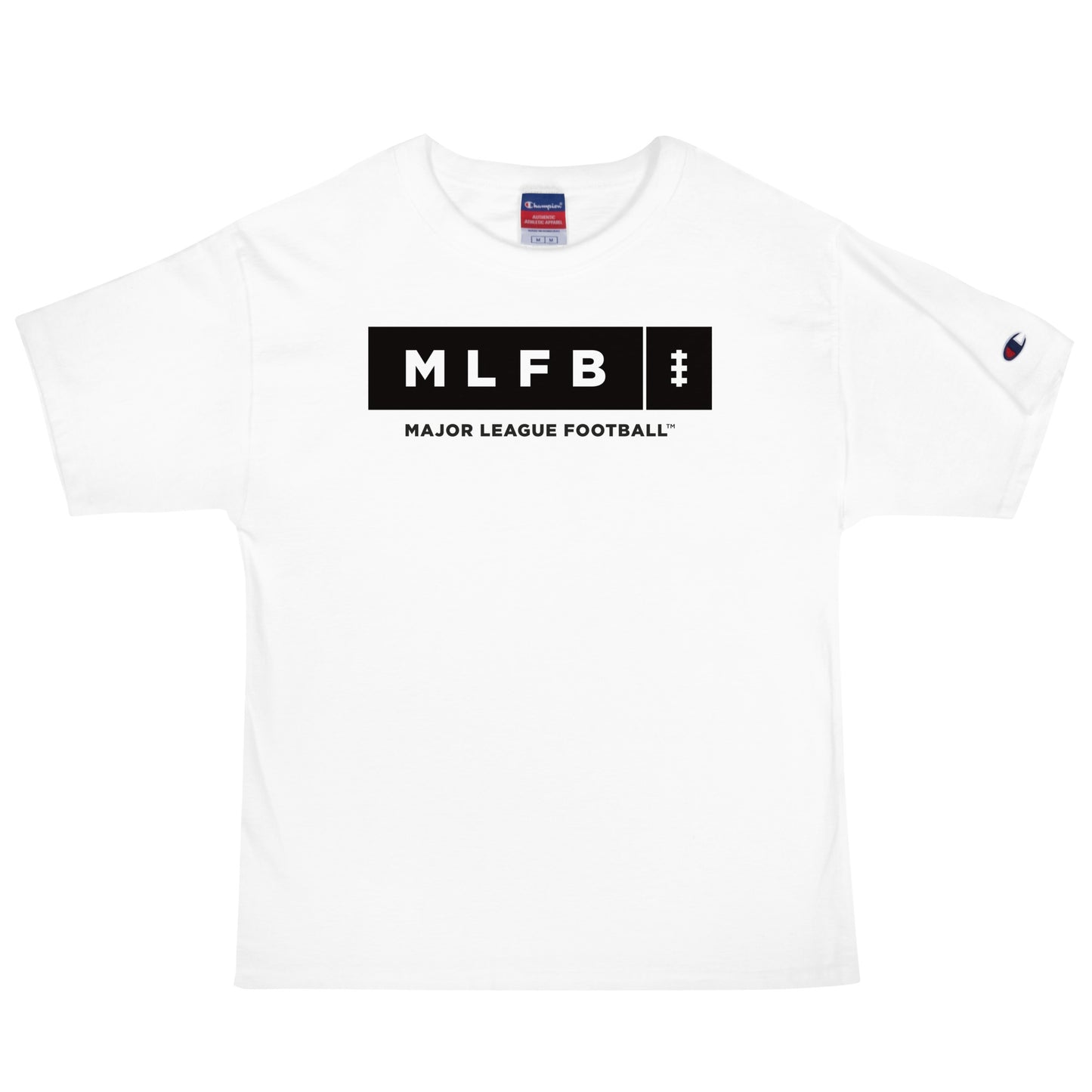 Men's Champion MLFB Logo White T-Shirt