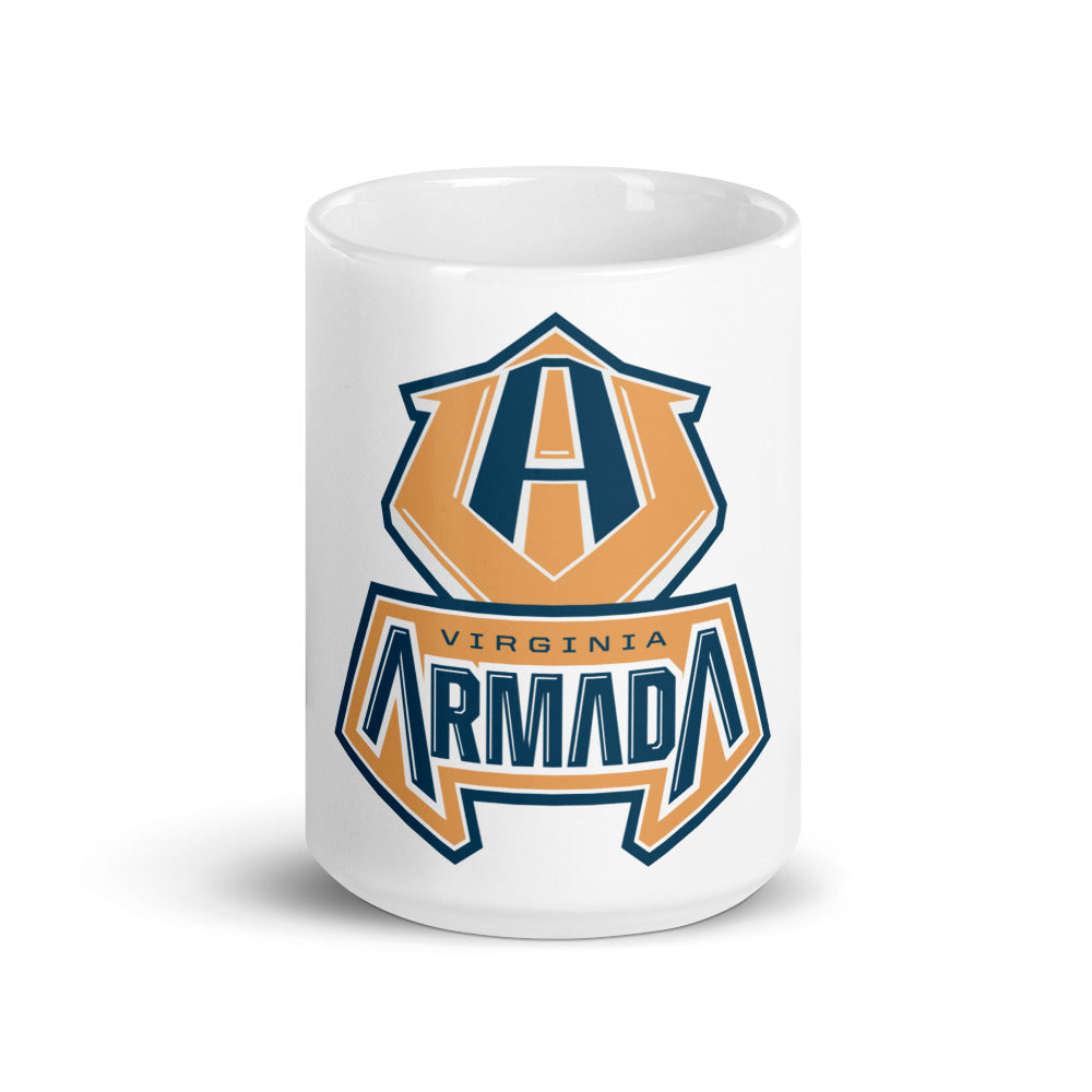 Armada White glossy mug